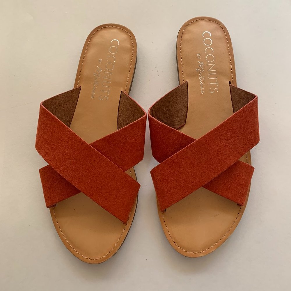 Coconuts by Matisse Cross Band Slide Sandal